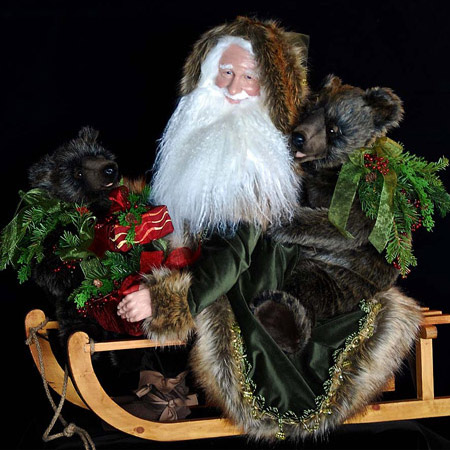 Almost Heaven Collectible Santa