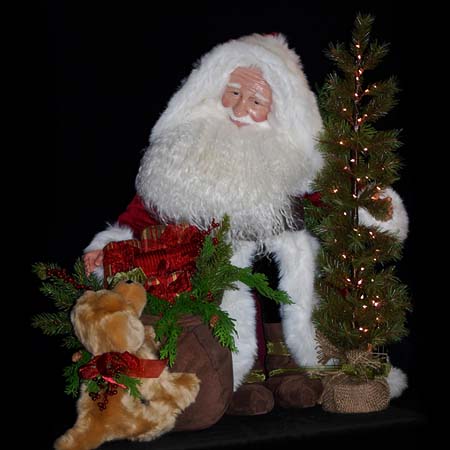 Glad Tidings Collectible Santa